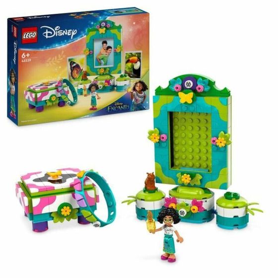 Lego Disney Encanto 43239 Фоторамка и шкатулка для драгоценностей Мирабель Красочная коллекция