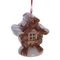 Украшение новогоднее &quot;Избушка&quot; с подсветкой , L7 W5 H8 см, (2хLR44), 3в.