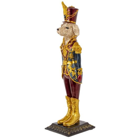 Фигурка декоративная &quot;Солдатик-собака&quot;, L9 W9 H32 см