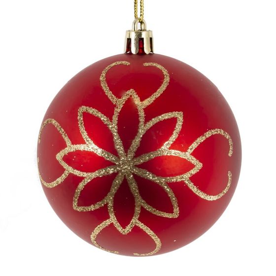 Набор из 12 шт: Украшение новогоднее &quot;Шар&quot;, L35 W27 H9 см