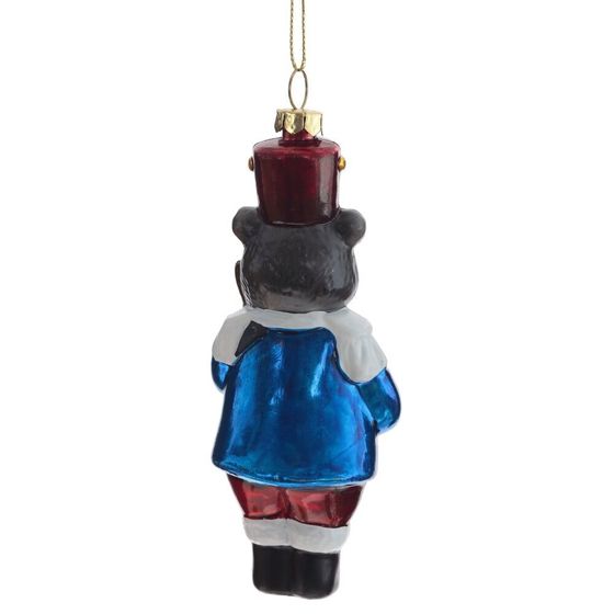 Украшение новогоднее &quot;Медведь&quot;, L5,5 W5,5 H14 см