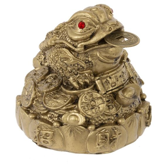 Фигурка декоративная &quot;Лягушка денежная&quot;, L7,5 W7 H7,5 см