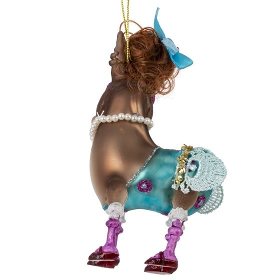 Украшение новогоднее "Ослик", L7 W5 H13 см