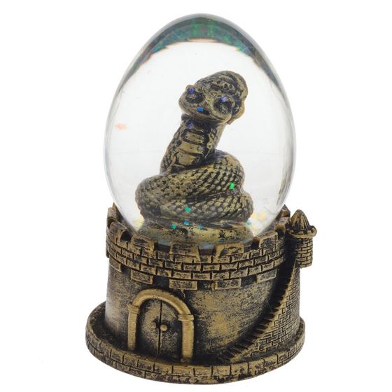 Фигурка декоративная в стекл шаре &quot;Змея&quot;, D4.5 см, L4,5 W4,5 H7,5 см, 4в.