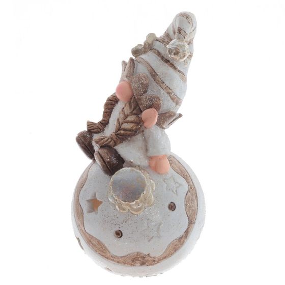 Фигурка декоративная &quot;Гном&quot; с подсветкой (LR44х2), L10 W9 H18 см, 2в.