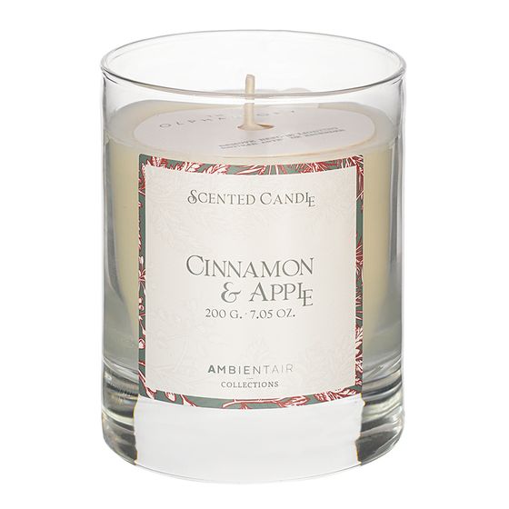 Свеча ароматическая Gifting, Cinnamon&amp;Apple (новая), 40 ч