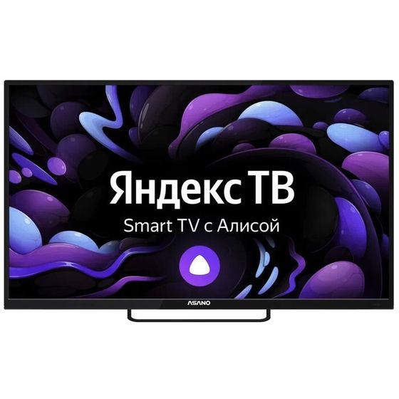 Телевизор Asano 32LH8110T, 32&quot;, 1366x768, DVB-T/С, HDMI 2, USB 2, SmartTV, черный