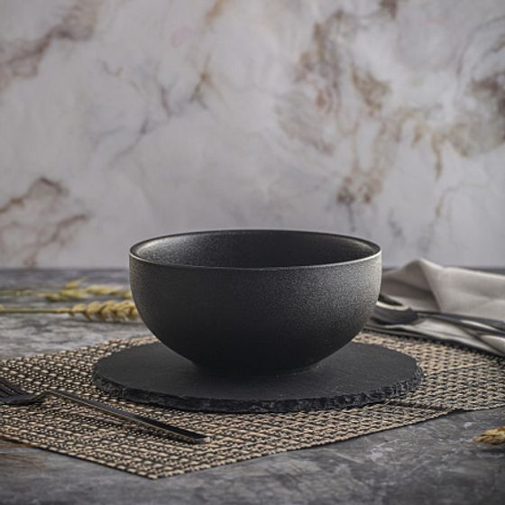 Салатник ROCK BLACK 15см