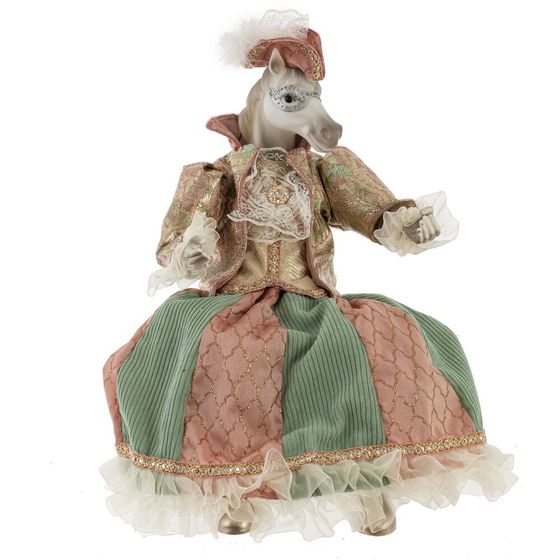 Игрушка набивная &quot;Лошадь&quot;, L18 W11 H42/22 см