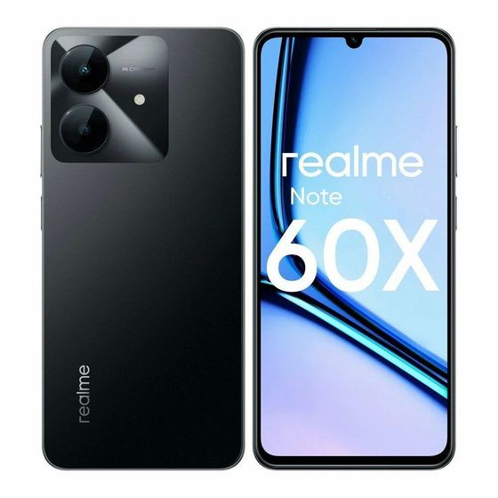 Смартфон Realme Note 60х 3/64Gb черный (RMX3938/6941764448933)