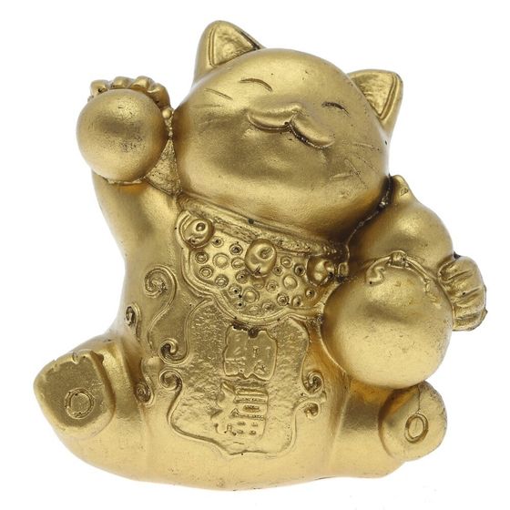 Фигурка декоративная &quot;Манэки-нэко&quot;, L6 W5 H6 см, 2в.