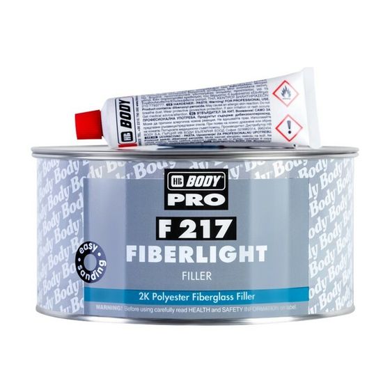 Шпатлевка Body PRO F217 FIBERLIGHT, 0,5 л