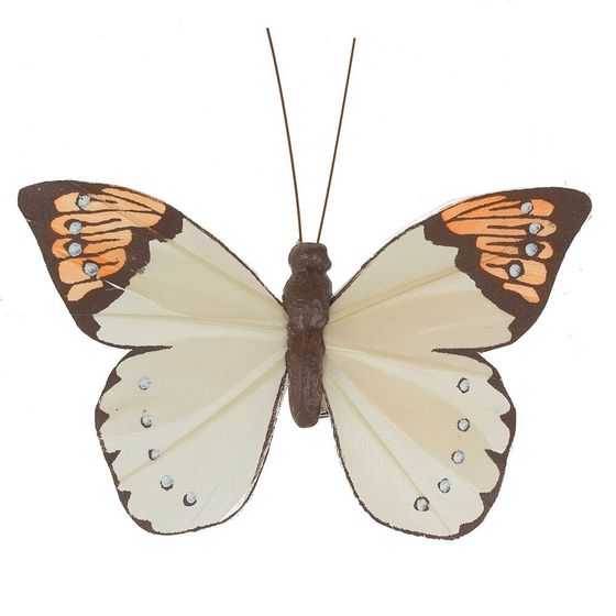 Фигурка декоративная &quot;Бабочка&quot;, L8 W9 H2,5 см, 6в.