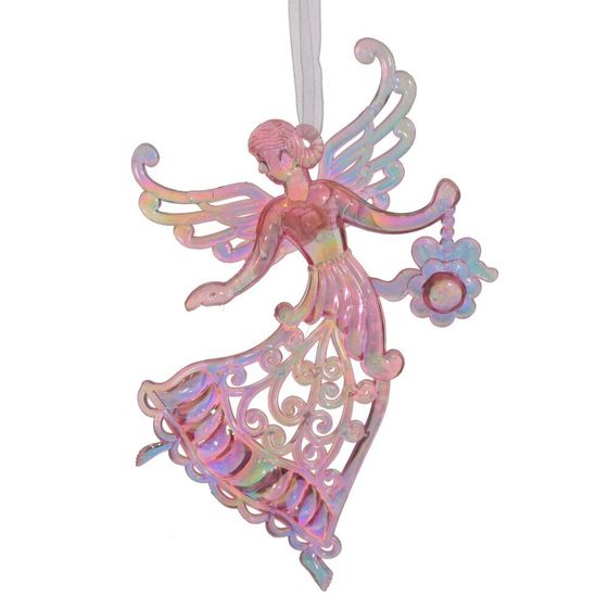 Украшение новогоднее &quot;Фея&quot;, L11,5 W1,5 H17 см, 3в.