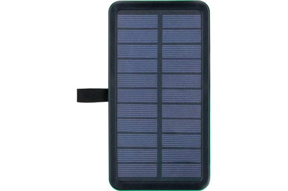 Портативный аккумулятор Cactus CS-PBFSPT-10000 10000mAh 2.1A 2xUSB солн.бат. черный