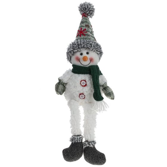 Игрушка набивная &quot;Снеговик&quot;, L13 W7 H45/18 см, 2в.