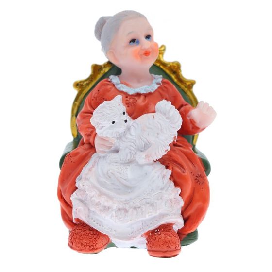 Фигурка декоративная &quot;Бабушка/Дедушка&quot;, L6 W6 H9 см, 2в.
