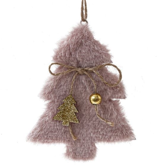 Изделие декоративное подвесное &quot;Сердце/Ёлка/Звезда&quot;, L9 W1 H11 см, 3в.