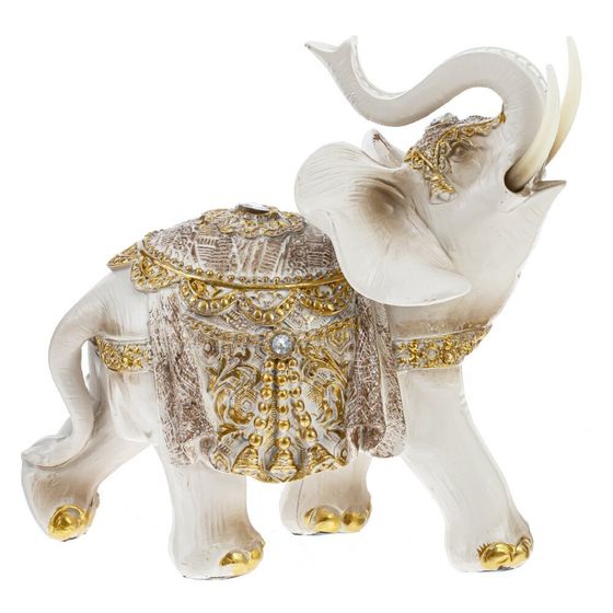 Фигурка декоративная &quot;Слон&quot;, Д17,5 Ш9 В16,5 см, 2в.