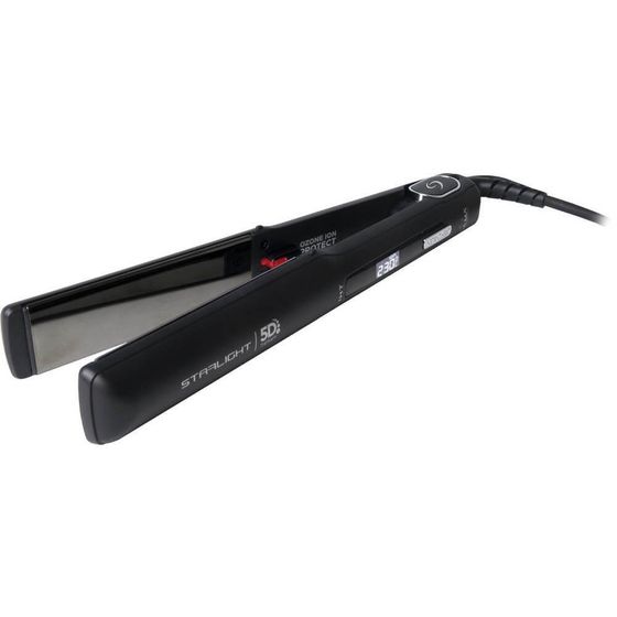 Выпрямитель GA.MA STARLIGHT WL DIG 5D IHT TITANIO 47Вт черный макс.темп.:230С