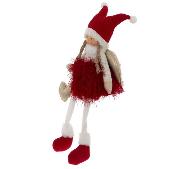 Игрушка набивная &quot;Ангел&quot;, L19 W12 H50/21 см