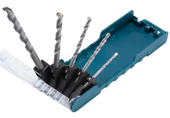Набор сверл Makita E-11536 по бетону 5предметов для шуруповертов/дрелей