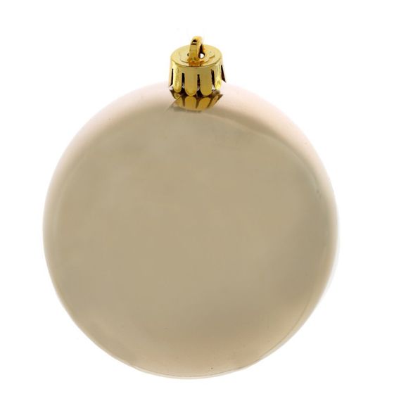 Набор из 4шт Украшение новогоднее &quot;Шар&quot;, D 8 см, L15,5 W8 H15,5 см