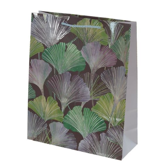 Пакет подарочный (бумага 210г/м2, блок микс 12шт), L26 W10 H32 см, 4в.