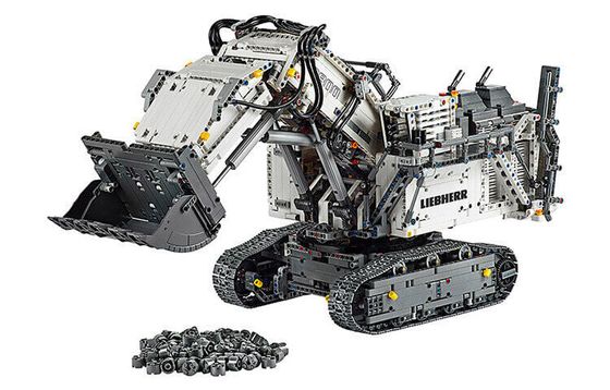 LEGO Technic Powered Up Экскаватор Liebherr R 9800 Набор 42100