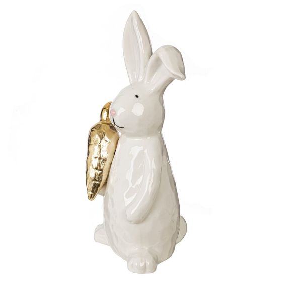 Фигурка декоративная "Заяц", L7,5 W7 H17 см