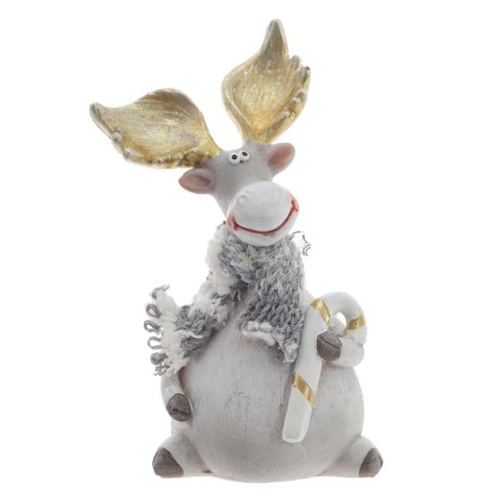 Фигурка декоративная &quot;Олень&quot;, L6,5 W5,5 H19,5 см, 2в.