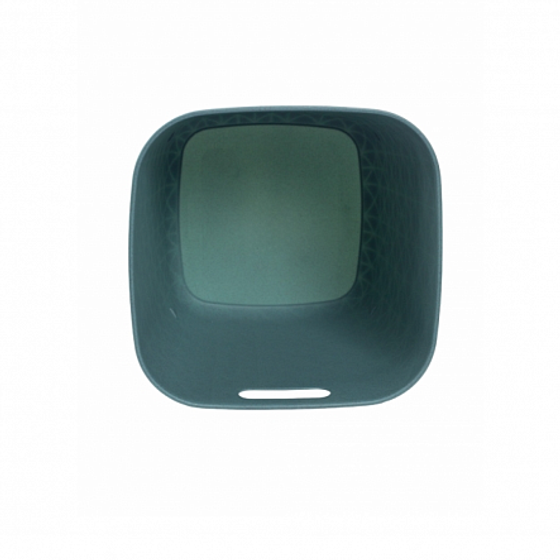 Корзина квадратная SOFTEX Q голубая 15л