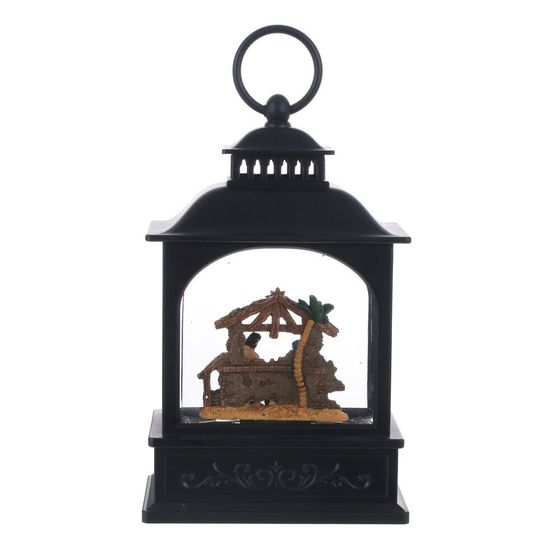 Изделие декоративное &quot;Фонарь&quot; (подсветка, 3хАА), L13 W7,5 H24,5 см