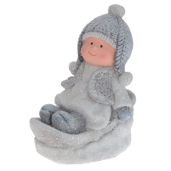 Фигурка декоративная &quot;Ребенок&quot;, L11 W8 H14,5 см, 2в.