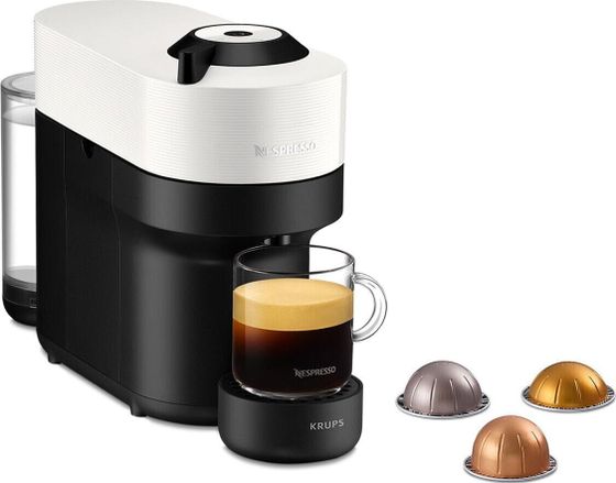 Ekspres na kapsułki Krups Nespresso Vertuo Pop Coconut White XN9201