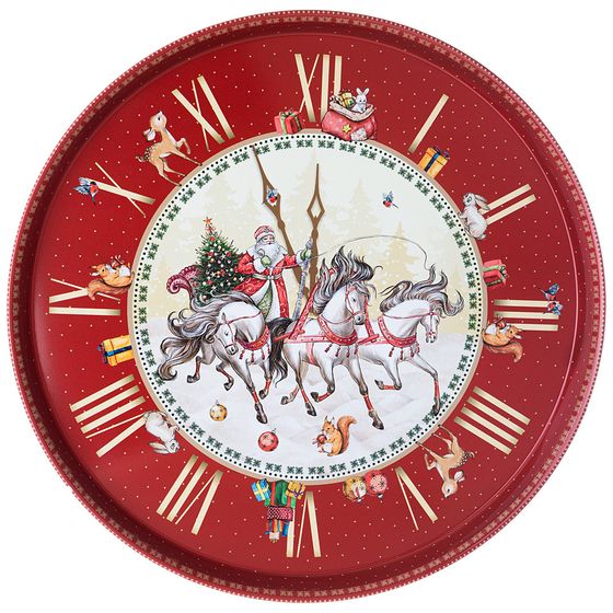 ПОДНОС СЕРВИРОВОЧНЫЙ AGNESS &quot;CHRISTMAS COLLECTION &quot; 33*2,1 СМ