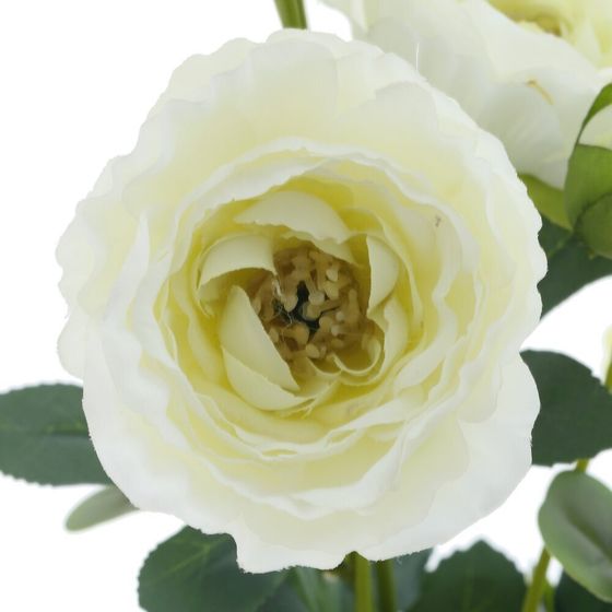 Цветочная композиция "Ранункулюс", L16 W10 H41 см