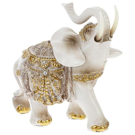 Фигурка декоративная &quot;Слон&quot;, Д17,5 Ш9 В16,5 см, 2в.