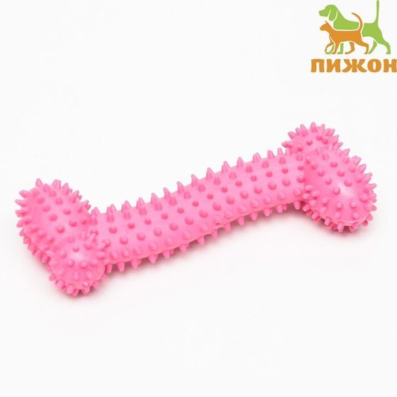 Игрушка жевательная &quot;Большая кость&quot;, 15,5 см, розовая
