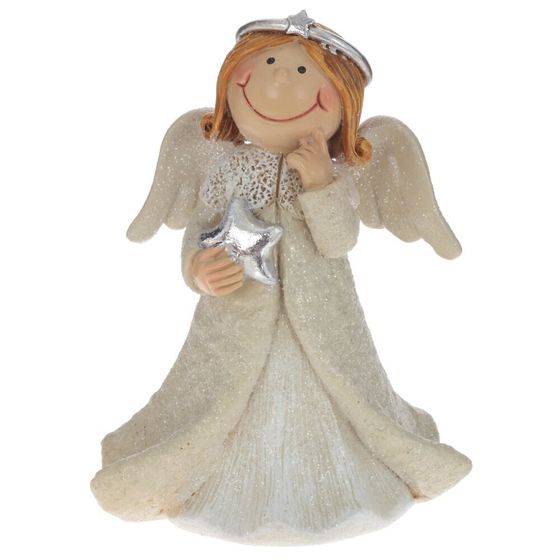 Фигурка декоративная &quot;Ангел&quot;, L8 W5,5 H10,5 см, 2в.