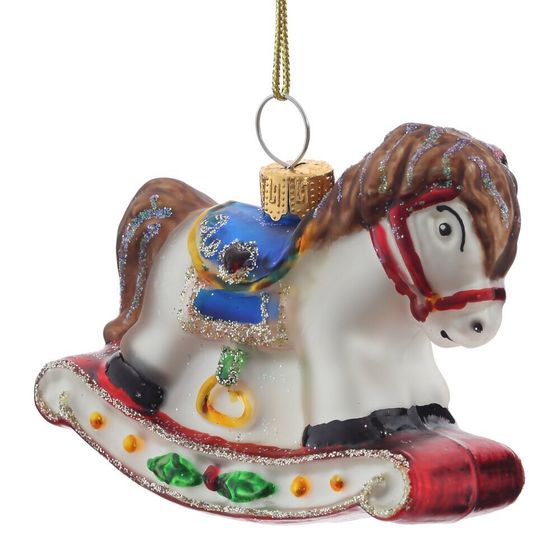 Украшение новогоднее &quot;Лошадка&quot;, L7 W3 H6 см