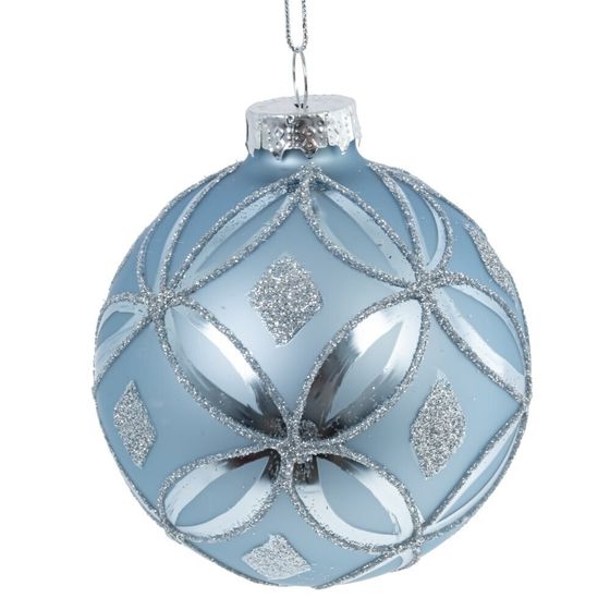 Набор из 12шт Украшение новогоднее &quot;Шар&quot;, D 8 см, L34 W25 H8 см