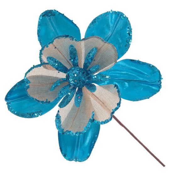 Цветок искусственный &quot;Магнолия&quot;, L25 W25 H31 см, 3в.