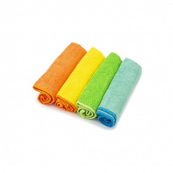 Салфетка MICROFIBRE4 30х30см 4шт