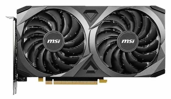 Видеокарта MSI PCI-E 4.0 RTX3060 VENTUS 2X 12G OC 12GB 192bit GDDR6 1680/15000 HDMIx1 DPx3 HDCP Ret