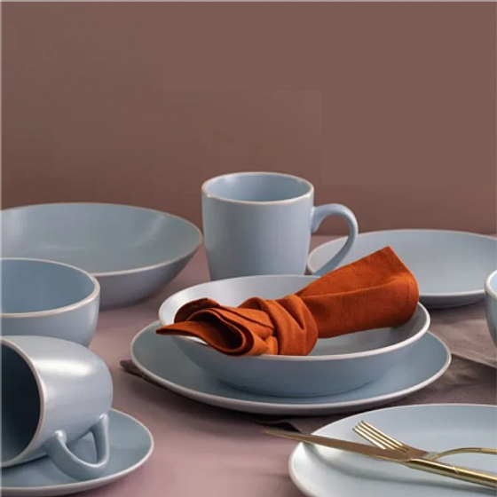 Тарелка обеденная SCANDY BLUE 24см