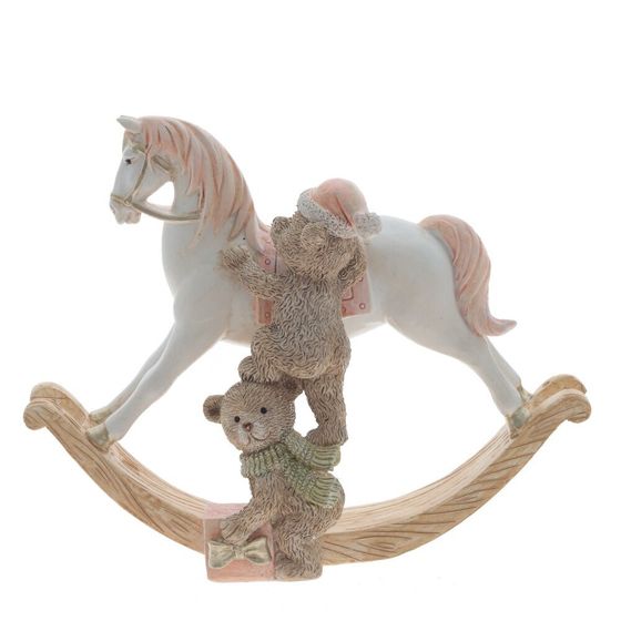 Фигурка декоративная &quot;Лошадка-качалка&quot;, L19 W6,5 H16 см