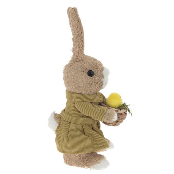 Фигурка декоративная "Заяц", L12 W13 H27 см