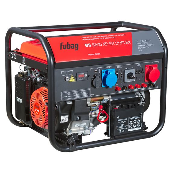 Генератор бензиновый Fubag BS 8500 XD ES Duplex (641090)
