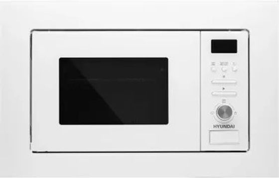 Микроволновая печь Hyundai HBW 2040 WG 20л. 800Вт белая (встраиваемая)